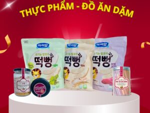 Đồ Sơ Sinh & Thực Phẩm Ăn Dặm