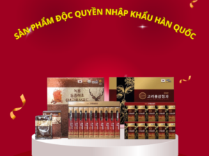 Sản Phẩm Độc Quyền Nhập Khẩu Hàn Quốc