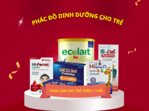 Phác Đồ Dinh Dưỡng Cho Trẻ